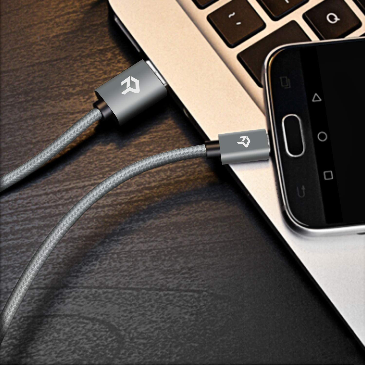 Rankie Micro USB Cable High Speed Data and Charging, Nylon Braided Charger Cord, 3-Pack, 3 Feet Rankie Micro USB Cable High Speed Data and Charging, Nylon Braided Charger Cord, 3-Pack, 3 Feet